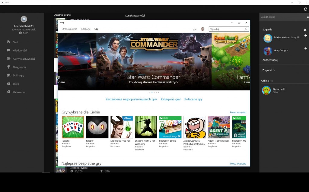 Aplikacja XBOX - GameBy.pl
