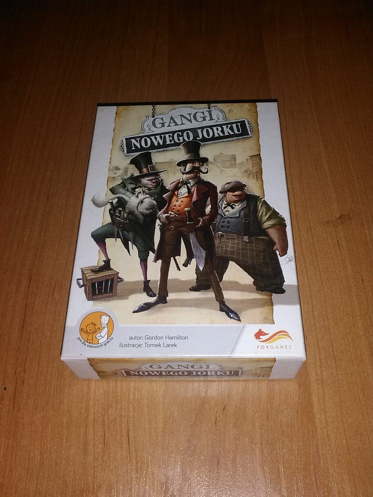 Gangi Nowego Jorku - gra planszowa - recenzja GameBy.pl