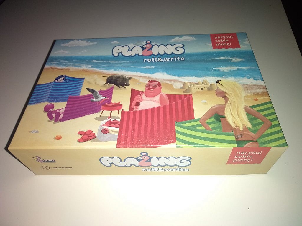 Plażing: Roll and write - GameBy.pl