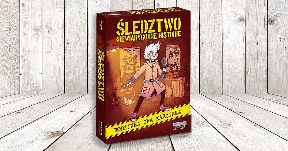 Pudełko Śledztwo Niewiarygodne Historie - GameBy.pl