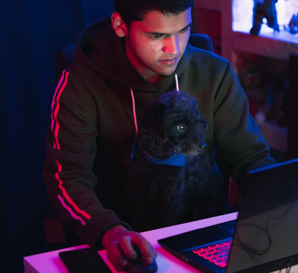 Granie na laptopie