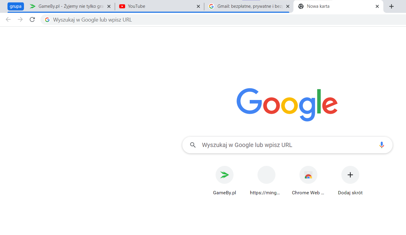 Chrome 95 - Gameby.pl