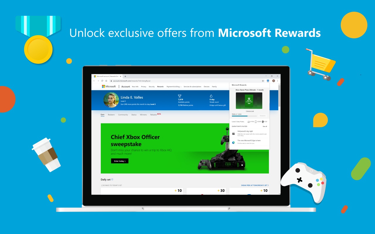 Microsoft Rewards - Gameby.pl