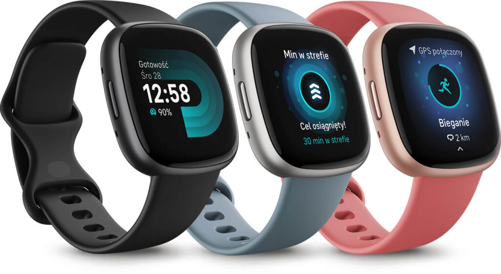 Fitbit Versa 4 Apple alternatywy dla apple watch