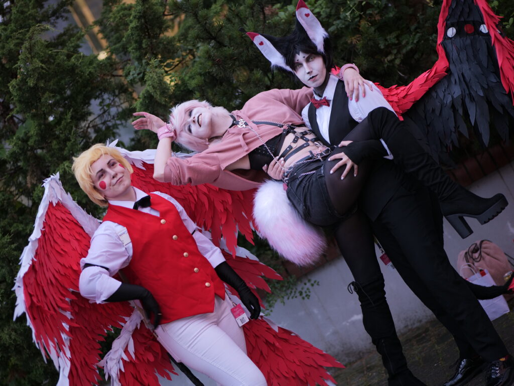 Lucyfer, Angel Dust i Husk - Pyrkon 2024
