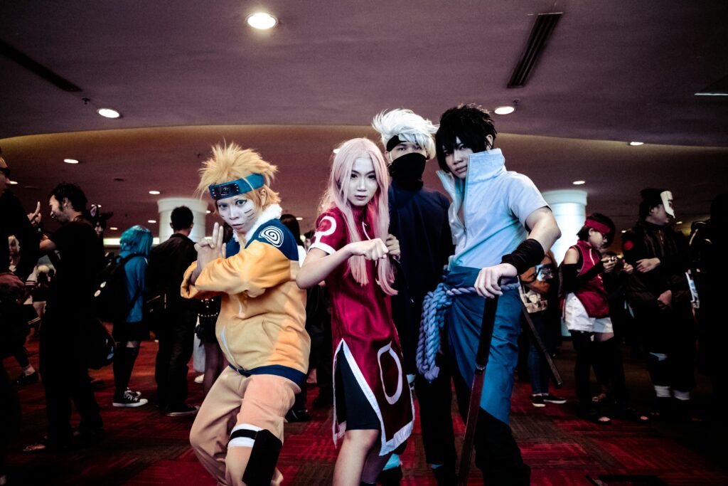 Cosplayerzy z Naruto