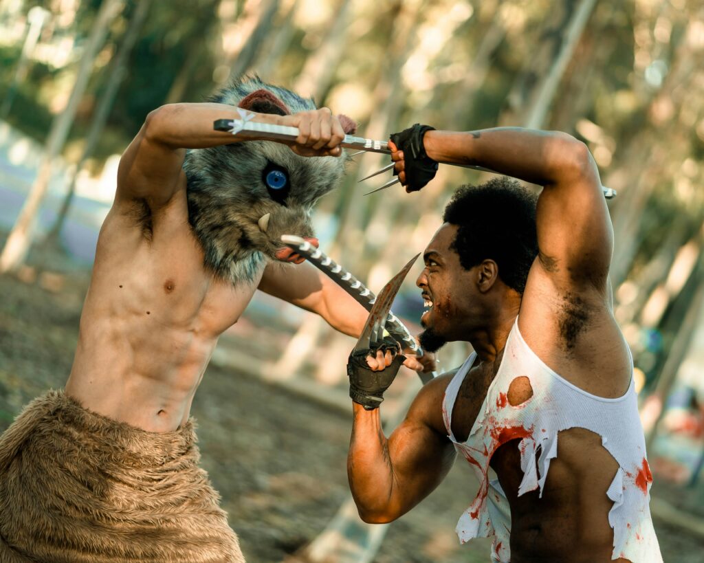 Cosplay z Demon Slayer