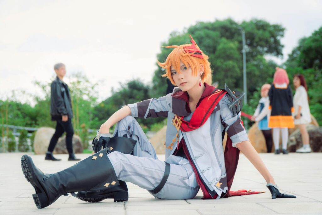 Cosplay Childe z Genshin Impact