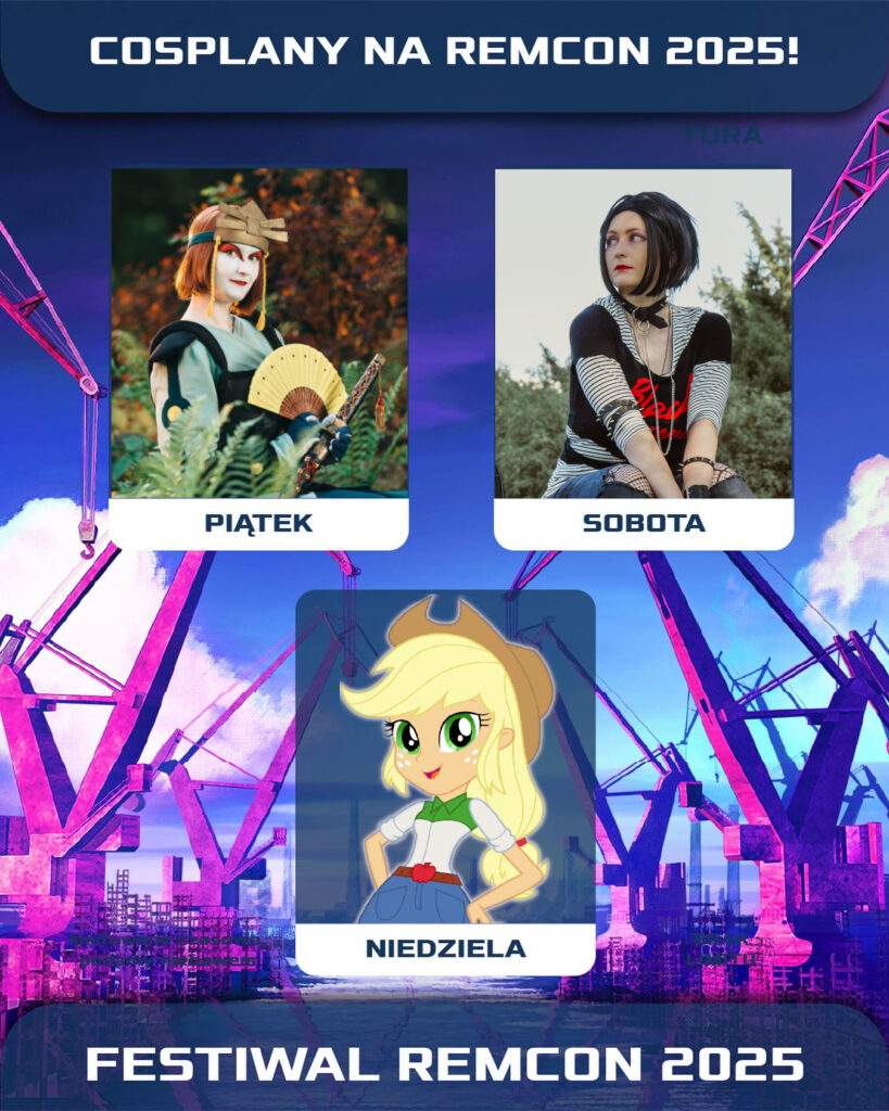 Cosplayowy lineup na Remcon 2025