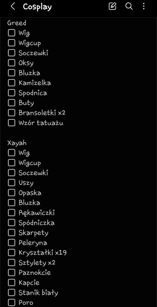 Screen notatnika