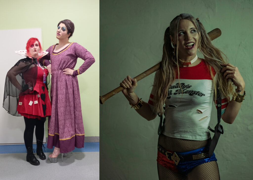 Królowa Kier, brzydka siostra Kopciuszka, Harley Queen