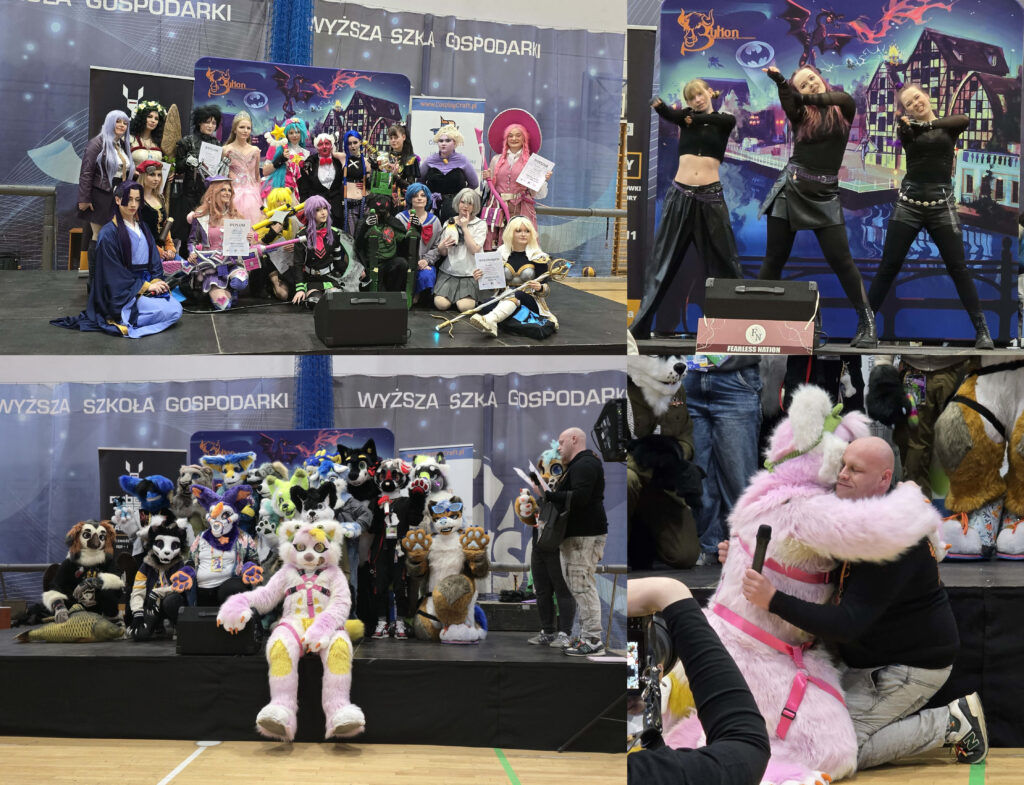 Bykon 2026 - konkurs cosplay i pokaz Fursuit